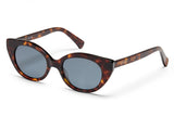 Classique acetate sunglasses with dark grey gradient lenses