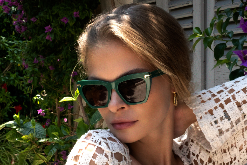 SAINT LAURENT EYEWEAR Kate cat-eye acetate sunglasses
