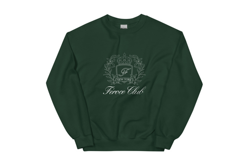 EMBLÈME SWEATSHIRT in Vert