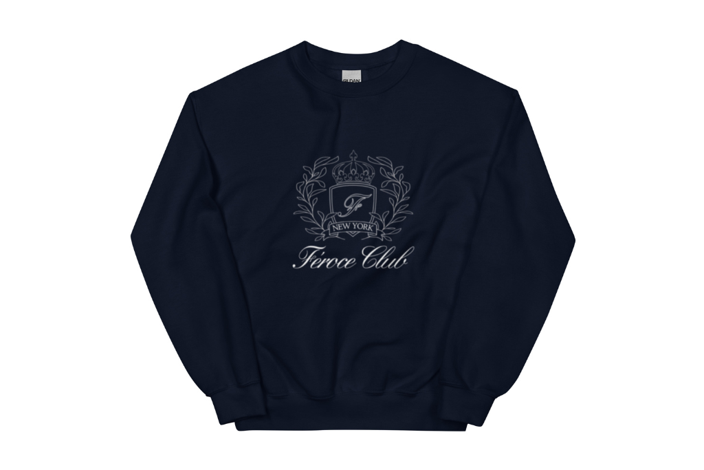 EMBLÈME SWEATSHIRT in Marine