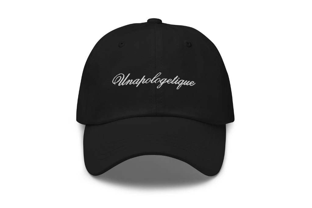 Unapologetique Baseball Hat in Blackout