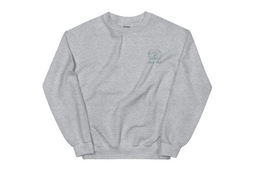 EMBLÈME SWEATSHIRT GRIS MÉLANGE