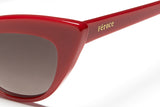 Rouge pigalle acetate sunglasses with dark pink lenses