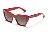 Rouge pigalle acetate sunglasses with dark grey/pink lenses