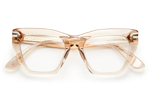 Cava acetate sunglasses with clear lenses 