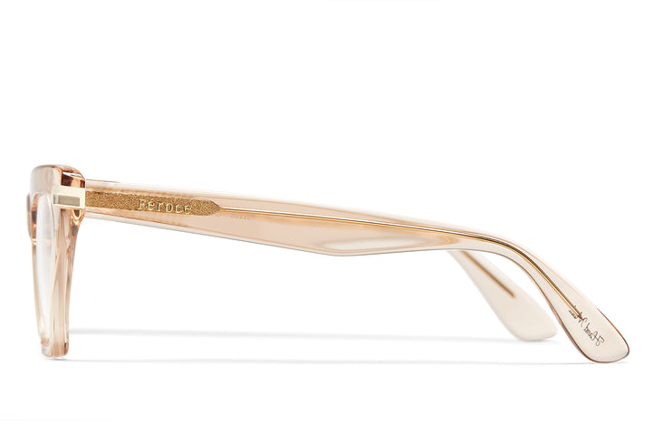 Cava acetate sunglasses with clear lenses 