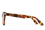 Panthera acetate sunglasses with clear lenses 