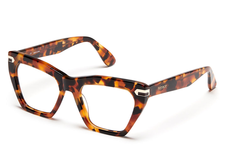 Panthera acetate sunglasses with clear lenses 